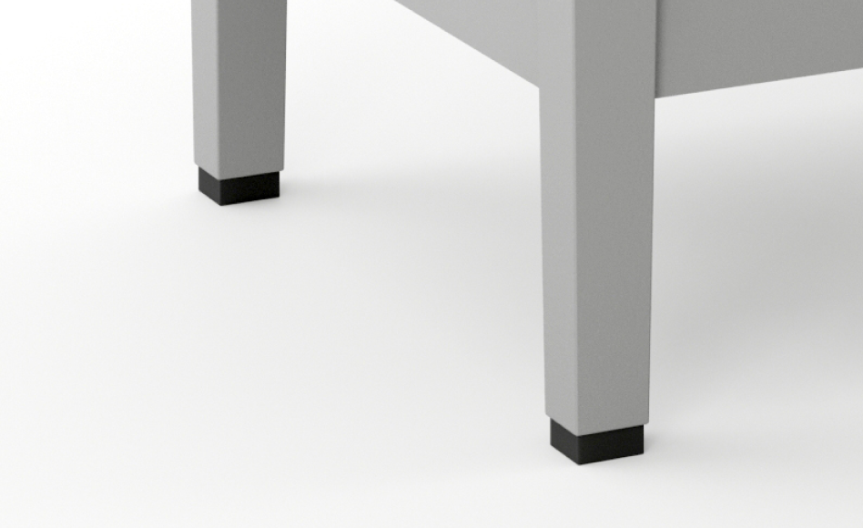 Reduce leg size (2 ¾  instead of 4 )